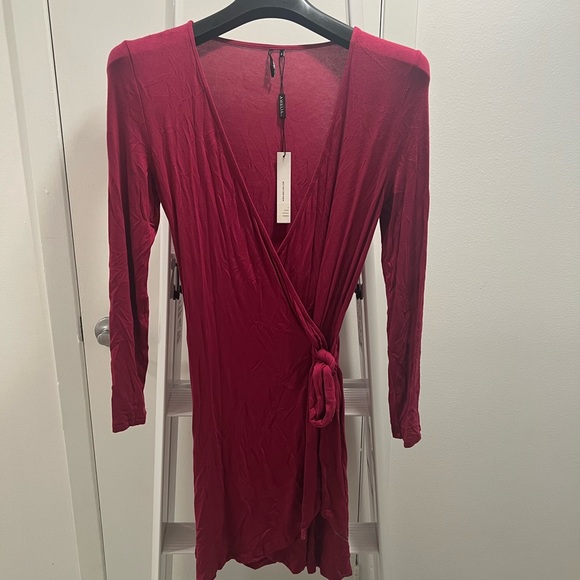 Amelia S S Wrap Top Vintage Indigo main image 1